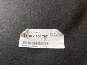 WYGŁUSZENIE MASKI POKRYWY SILNIKA MINI R55 R56 NOWE OEM