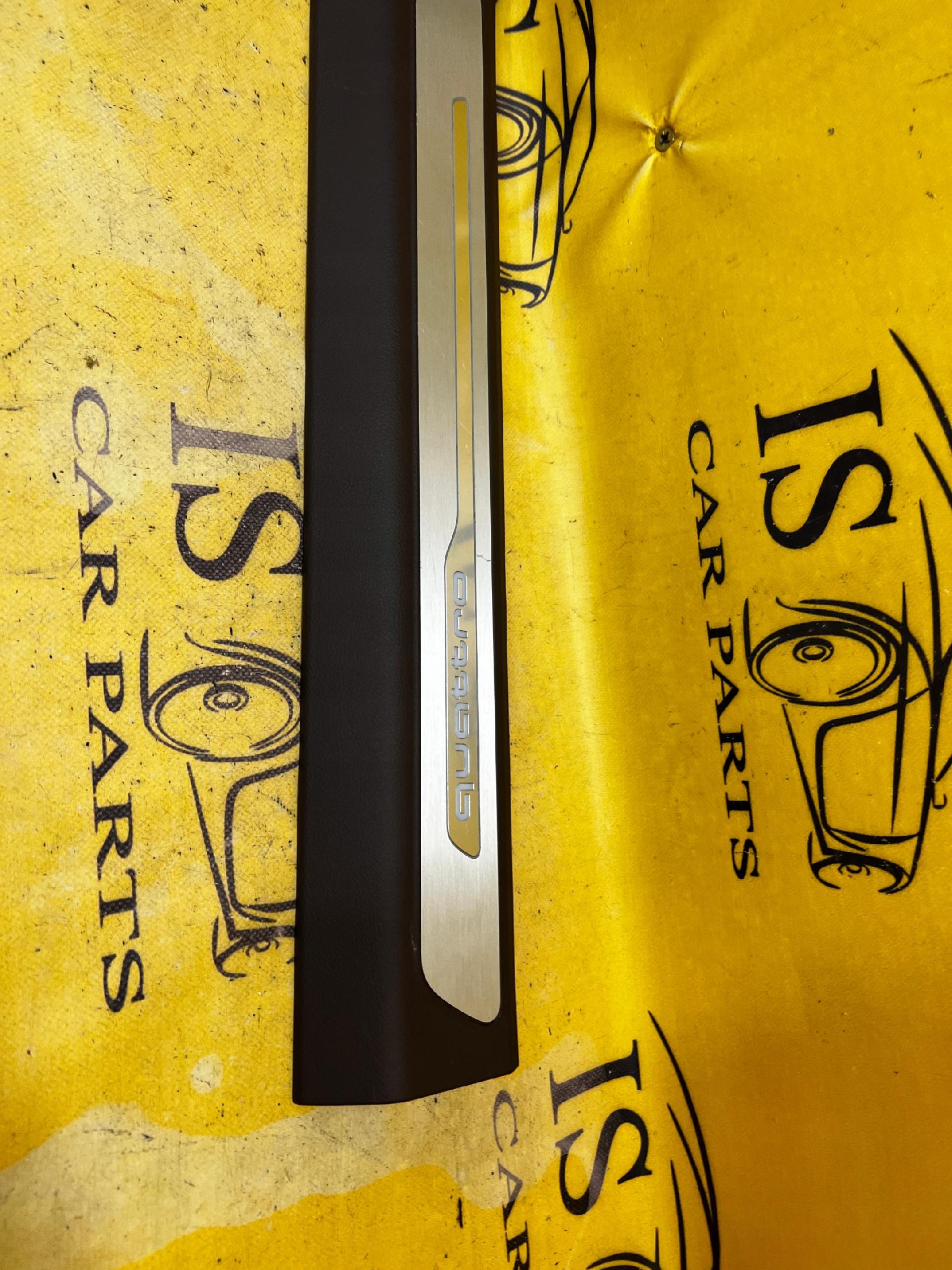 OSŁONA PROGU LED BRĄZOWA DF3 PRAWA AUDI A8 D4