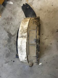 NADKOLE TYŁ LEWY LEWE CITROEN C4 GRAND PICASSO II