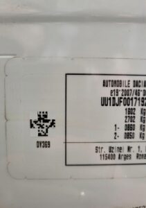 LUSTERKO ZEWNĘTRZNE LEWE 5 PIN DACIA SANDERO III 369