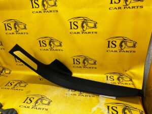 OSŁONA PROGU LED TYLNA CZARNA 6PS LEWA AUDI A8 D4 LONG