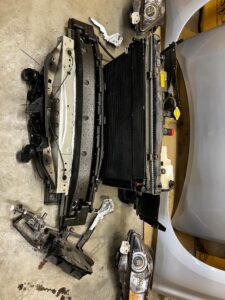 PRZÓD KOMPLETNY ZDERZAK LAMPY CHŁODNICE BŁOTNIKI LEXUS RX III 3 RX 450H