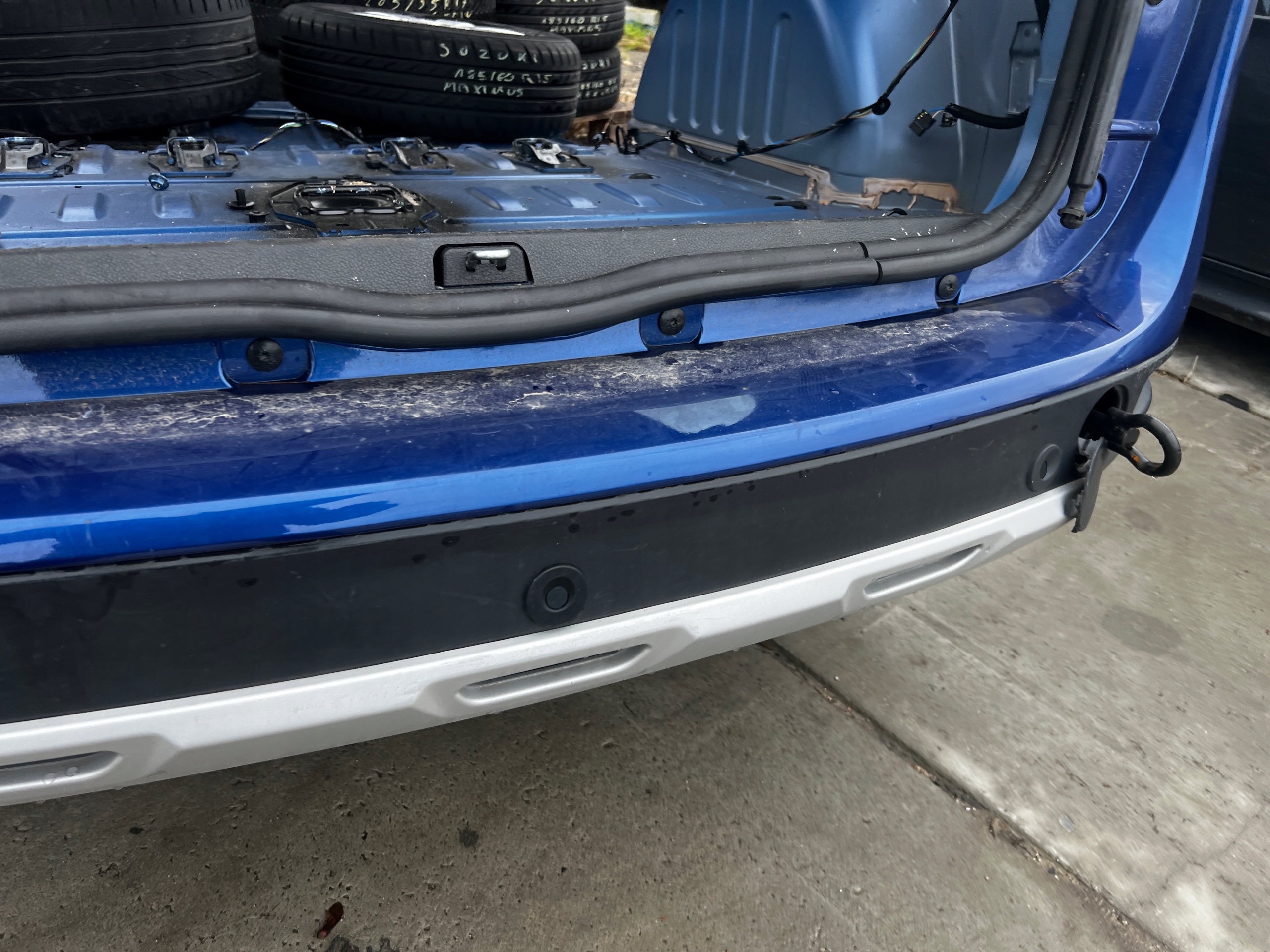 KOMPLET ZDERZAK TYLNY TYŁ DACIA LODGY STEPWAY LIFT 3 PDC TERQH