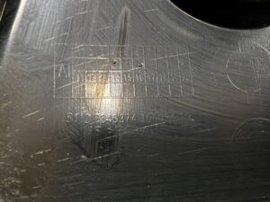 ŚLIZG MOCOWANIE WSPORNIK ZDERZAKA TYŁ TYLNEGO BMW X6 F16