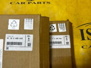 SPOILER SPLITTER ZDERZAKA PRZÓD LEWY + PRAWY BMW G20 M PERFORMANCE NOWY OEM