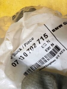 7 X NAKRĘTKA Z TWORZYWA SZTUCZNEGO 10MM MINI R50 R52 R53 NOWA OEM