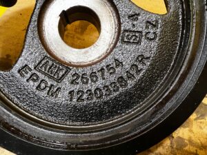 KOŁO PASOWE WAŁU KORBOWEGO DACIA DUSTER II 1.0 TCE