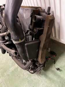 KOMPLET CHŁODNIC WENTYLATOR CHŁODNICA JAGUAR XJ X351 3.0D