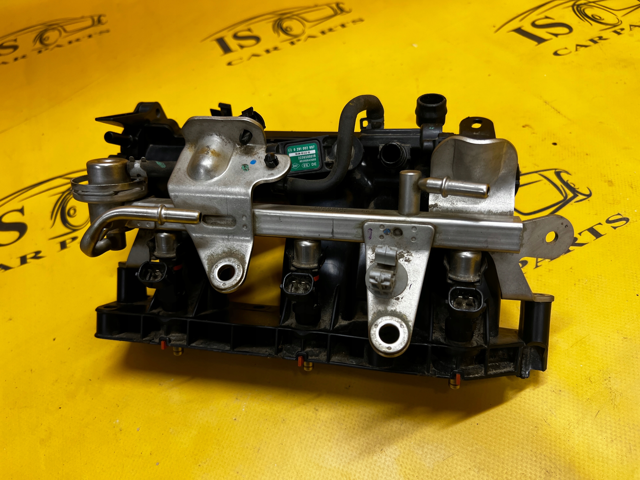 KOLEKTOR SSĄCY DOLOTOWY WTRYSKIWACZE WTRYSKI MAP SENSOR RENAULT 0.9 TCE