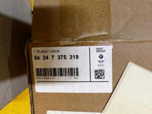 LISTWA SZYBY DACHU TYŁ TYLNA LEWY LEWA MINI R57 CABRIO NOWA OEM