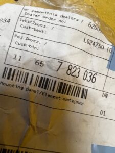 UCHWYT PRZEWODU TURBOSPRĘŻARKI BMW B47 N47S1 N57S N57Z NOWY OEM