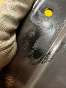 BELKA WZMOCNIENIE SANKI PRZÓD PORSCHE CAYENNE COUPE 9Y3 9Y0 HYBRID