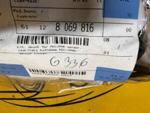 KOMPLET MOCOWAŃ CZUJNIKÓW PDC ZDERZAKA TYŁ BMW 3 F31 KOMBI LIFT NOWY OEM