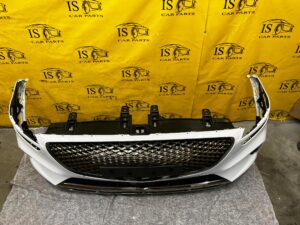 KOMPLETNY ZDERZAK PRZEDNI PRZÓD GENESIS GV70 EUROPA BIAŁA PERŁA