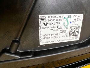 REFLEKTOR LAMPA PRZEDNIA PRZÓD LEWY RENAULT ESPACE VI EU LED PURE VISION