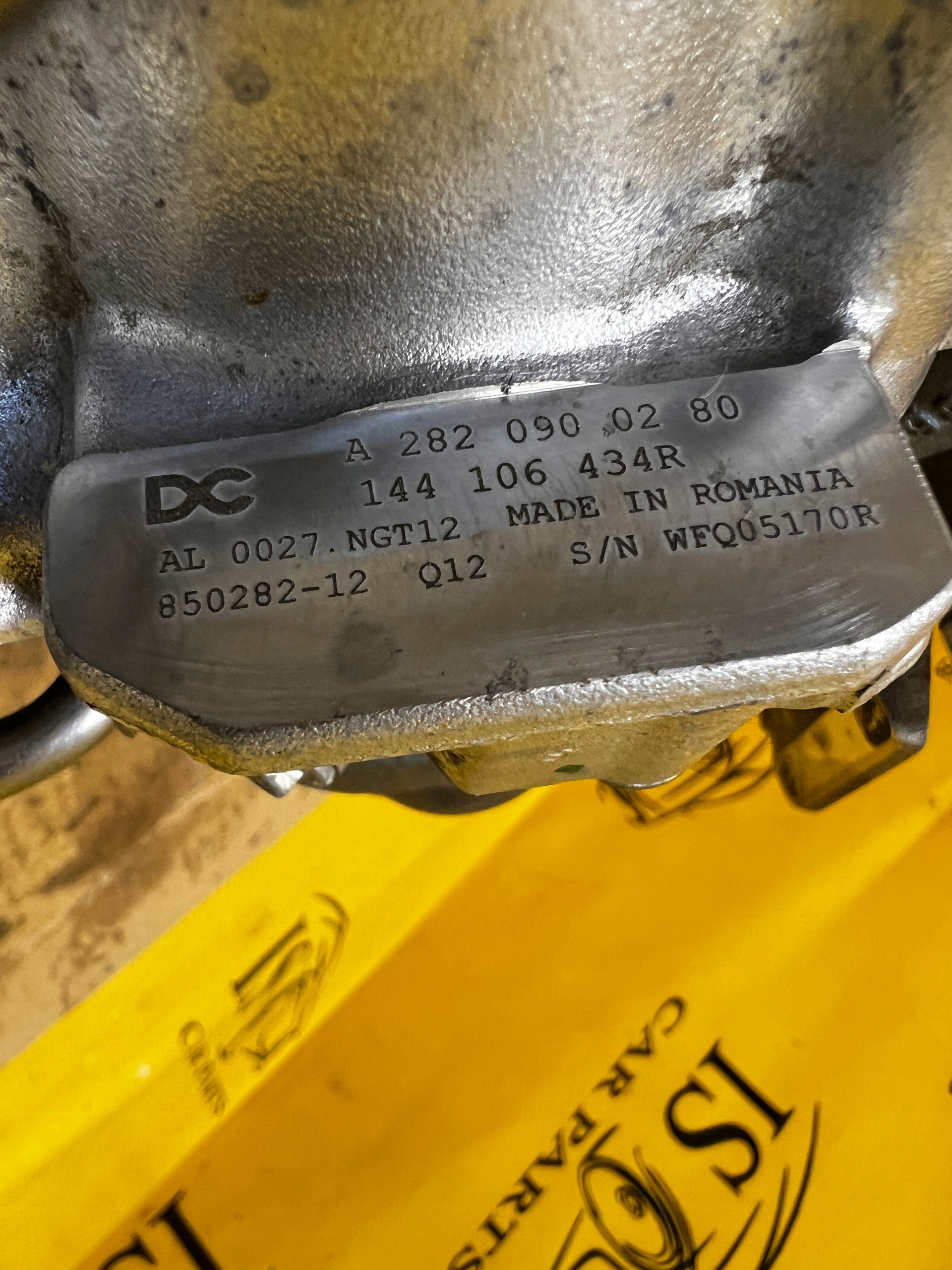 TURBOSPRĘŻARKA TURBO TURBINA KOLEKTOR RENAULT 1.3 TCE