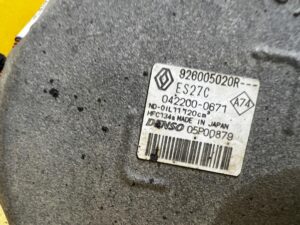 KOMPLET SPRĘŻARKA KOMPRESOR KLIMATYZACJI RENAULT ZOE I Z.E.