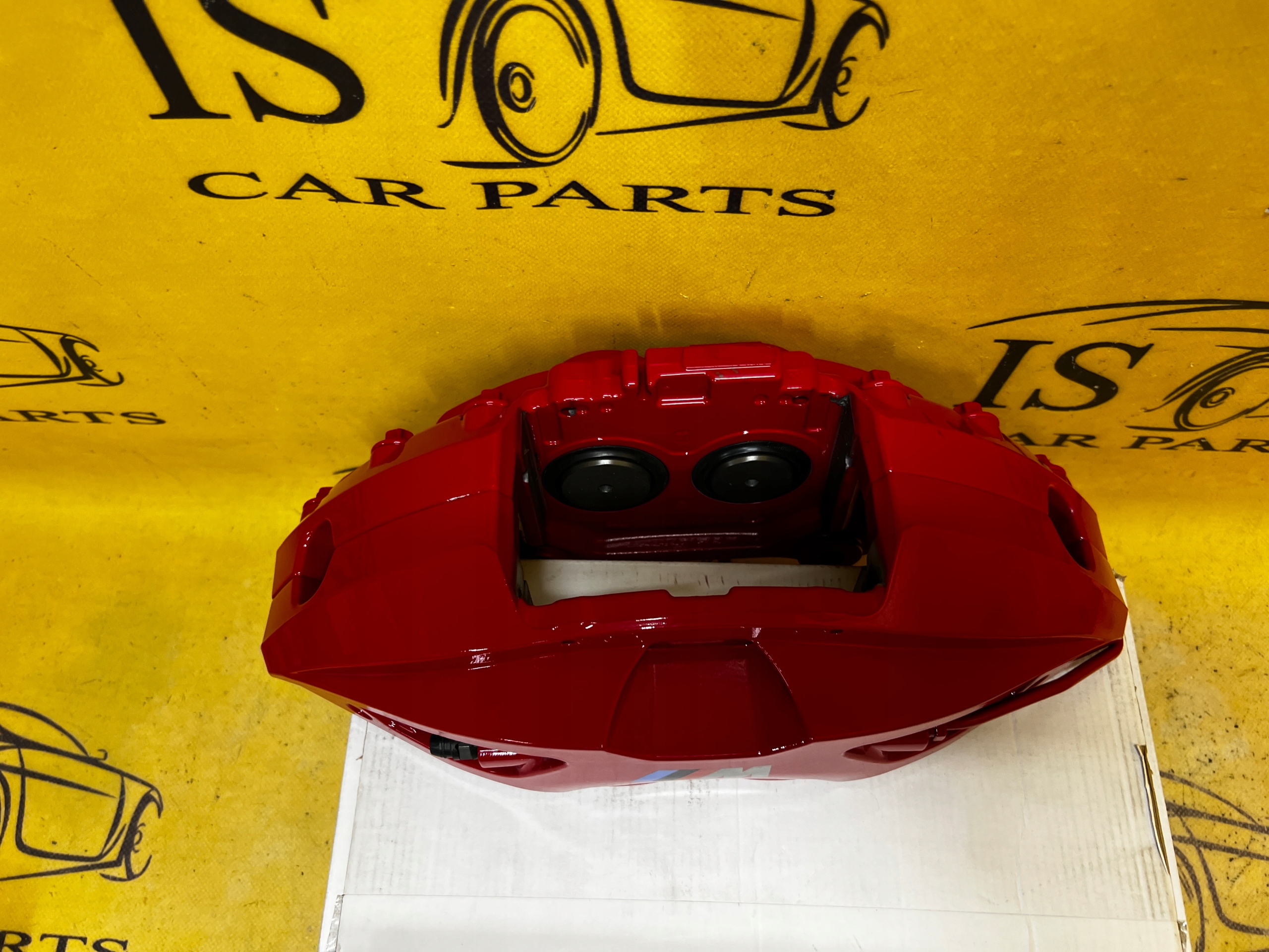 ZACISK HAMULCA CZERWONY PRZÓD LEWY M PERFORMANCE BMW 3 G20 G21 NOWY OEM