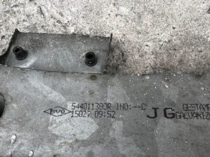 WÓZEK BELKA SANKI ZAWIESZENIE PRZÓD RENAULT CAPTUR I PRZEDLIFT 0.9 TCE