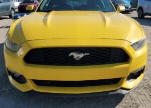 KOMPLET PRZÓD MASKA PAS PRZEDNI ZDERZAK CHŁODNIC FORD MUSTANG VI MK6 5.0 GT