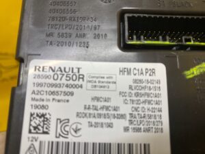 MODUŁ KOMFORTU STEROWNIK SENSOR RENAULT CLIO V