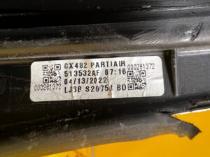 SZYBA KAROSERYJNA BŁOTNIKA TYŁ PRAWY FORD KUGA MK3 ESCAPE MK4 2022R