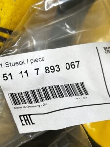 OSŁONA RAMKA LEWA HALOGENU M-PAKIET BMW 3 E46 NOWA OEM