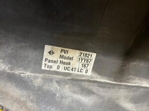 BŁOTNIK TYŁ TYLNY PRAWY CHEVROLET CORVETTE C5 CABRIO 97-04