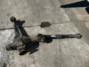 KOMPLET MOST DYFERENCJAŁ PRZÓD WAŁ NAPĘDOWY PORSCHE CAYENNE II 7P5 4.8 V8