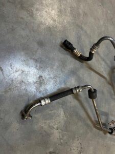 KOMPLET PRZEWÓD PRZEWODY WSPOMAGANIA KIEROWNICY BMW X5 E70