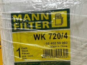 FILTR PALIWA MANN FILTER WK 720/4 AUDI 2.0 TFSI 2.8 FSI 3.0 TFSI 3.2 FSI