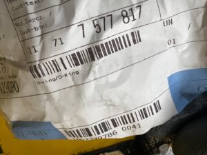 2 X USZCZELKA ZAWORU EGR 25,3X2,4 BMW N43 NOWA OEM