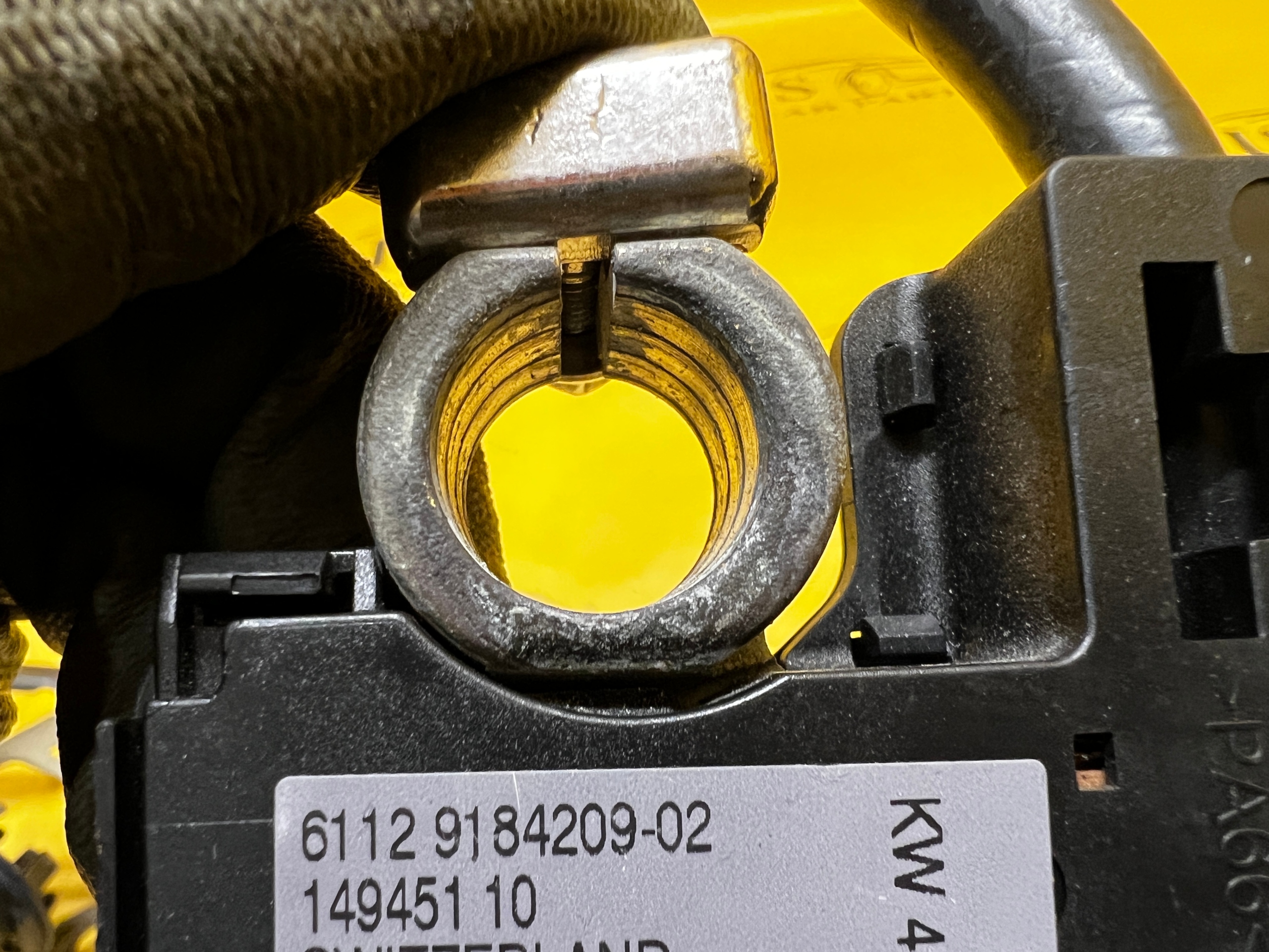 KLEMA MINUSOWA MINUS INSTALACJA BMW X6 X71 X5 E70