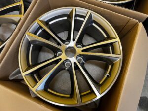 4 X FELGA ALUMINIOWA FELGI KOŁA 17″ V 631 FERRICGREY BMW 5 G30 G31 NOWA OEM