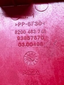 OSŁONA POKRYWA KLEMY PLUS RENAULT MASTER III