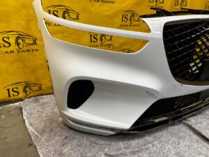 KOMPLETNY ZDERZAK PRZEDNI PRZÓD GENESIS GV70 EUROPA BIAŁA PERŁA