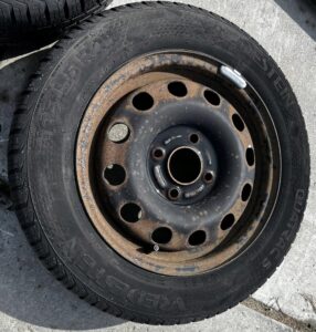 KOŁO ZAPASOWE ZAPAS OPONA CAŁOROCZNA FORD FUSION MK1 FIESTA MK5 175/65 R14