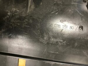 DOLNE PODSZYBIE PLASTIKOWE PEUGEOT 308 T9 2014- EU