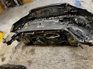 KOMPLETNY PRZÓD MASKA ZDERZAK CHŁODNICE LED FORD FUSION 2017 LIFT USA