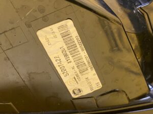 FIAT 500 LIFT ABARTH PRAWA LAMPA TYŁ TYLNA LED