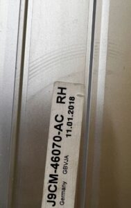 KOMPLET SZYNY MOCOWANIA BAGAŻNIKA LEWA PRAWA RANGE ROVER L551 II