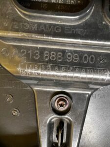 GRILL ATRAPA CHŁODNICY RADAR DISTRONIC ACC KAMERA MERCEDES C-KLASA W206 AMG