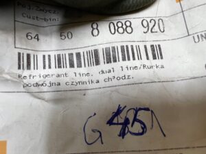 PRZEWÓD WĄŻ RURKA KLIMATYZACJI BMW M3 G80 M4 G82 NOWY OEM