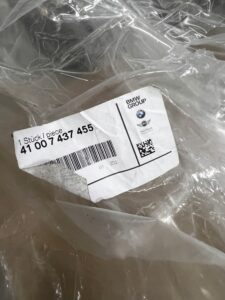 OSŁONA PANEL NADKOLE WNĘKI LEWY TYŁ BMW 5 G30 M5 F90 NOWE OEM