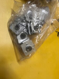 7 X NAKRĘTKA BLASZKA MONTAŻOWA UNIWERSALNA M6 BMW NOWA OEM