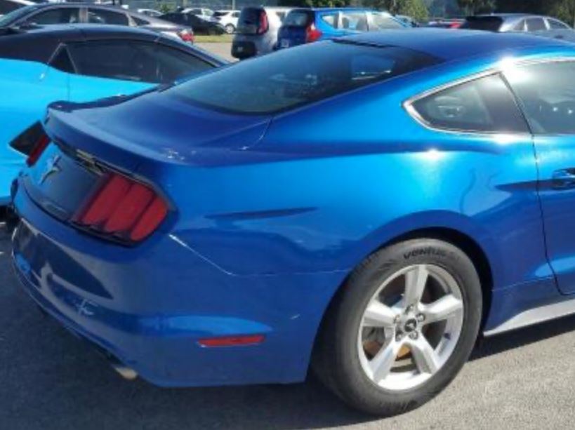 KOMPLETNY TYŁ KLAPA BŁOTNIKI ZDERZAK WANNA FORD MUSTANG MK6 VI S550