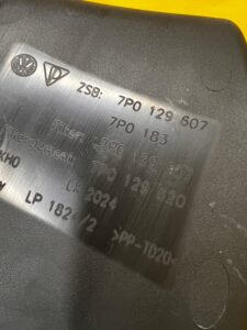 OBUDOWA FILTRA POWIETRZA PRAWA PORSCHE CAYENNE 7P5 LIFT 4.2D