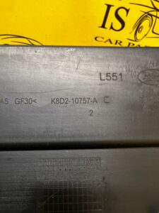 WSPORNIK OSŁONA AKUMULATORA LR RANGE ROVER EVOQUE II L551