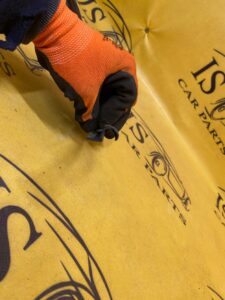 USZCZELKA PODSZYBIA MASKI FORD MUSTANG MK6 VI S550