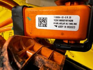 WIĄZKA INSTALACJA KABLE BATERII TESLA MODEL 3